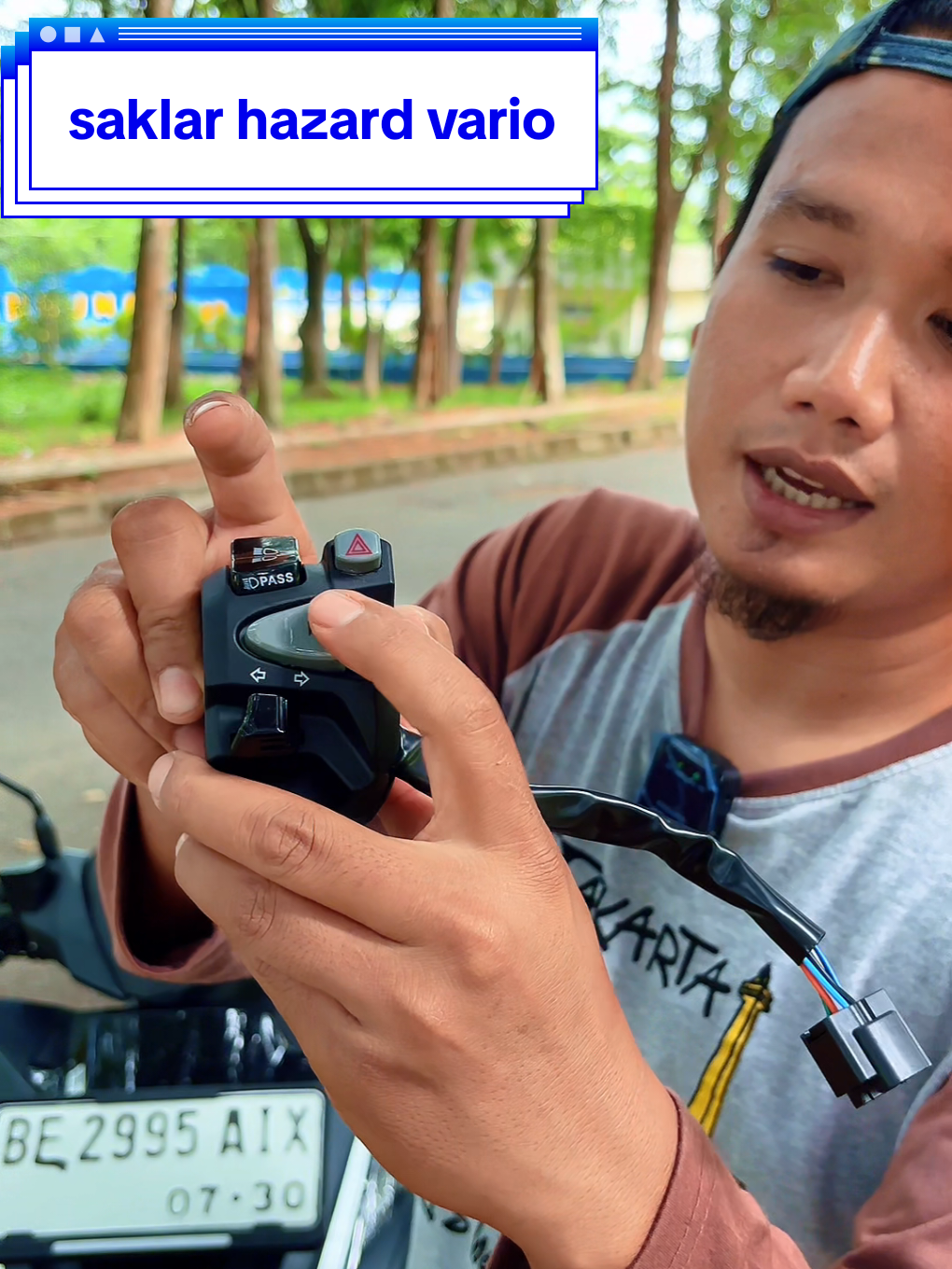 saklar kiri vario hazard dim pas piw piw PNP jos gandos