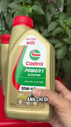 nhớt xe tay ga nhớt castrol #nhotxemay #lebinhtaphoa #xuhuong 