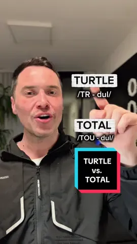 🇺🇸 TURTLE 🐢(tortuga marina) vs. TOTAL (100 %). Learn their accurate pronunciation! 😁 GET 7 FREE DAYS in my Academy 🚀 (link in my profile: SKOOL) - You’ll get: ✅ Live face-to-face classes, get my personalized feedback ✅ Recorded lessons to study anytime, 2 weekly new lessons ✅ A global community to practice and make friends  ✅ Dynamic pronunciation & fluency exercises … #creatorsearchinsights #english #ingles #learnenglish #learn 