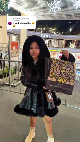 Replying to @big momma they said you’re hating 😂😂😂 ok the jacket is affordable dang!