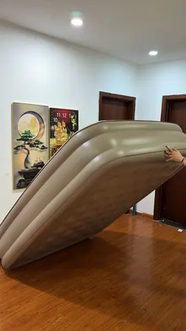 Mẫu đệm hơi siêu êm thay thế giường và đệm truyền thông gấp gọn tiện lợi #demhoitubom #giuonghoi #trachanh89 #xuhuong 