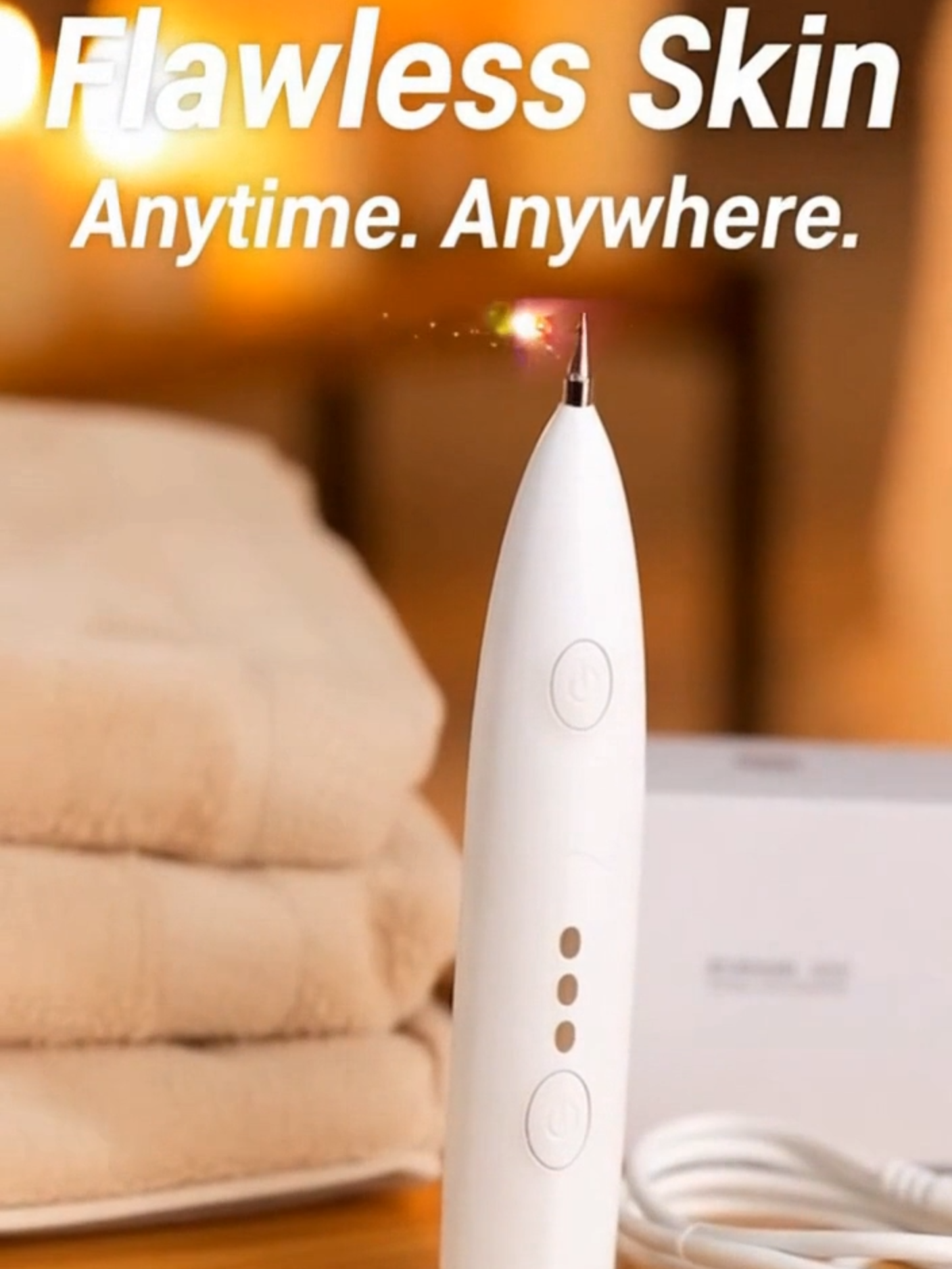 Remove spots safely at home! #LaserMoleRemover #SkincareRoutine #SkinTreatment