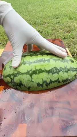 ตกแต่งแตงโมสีส้ม 