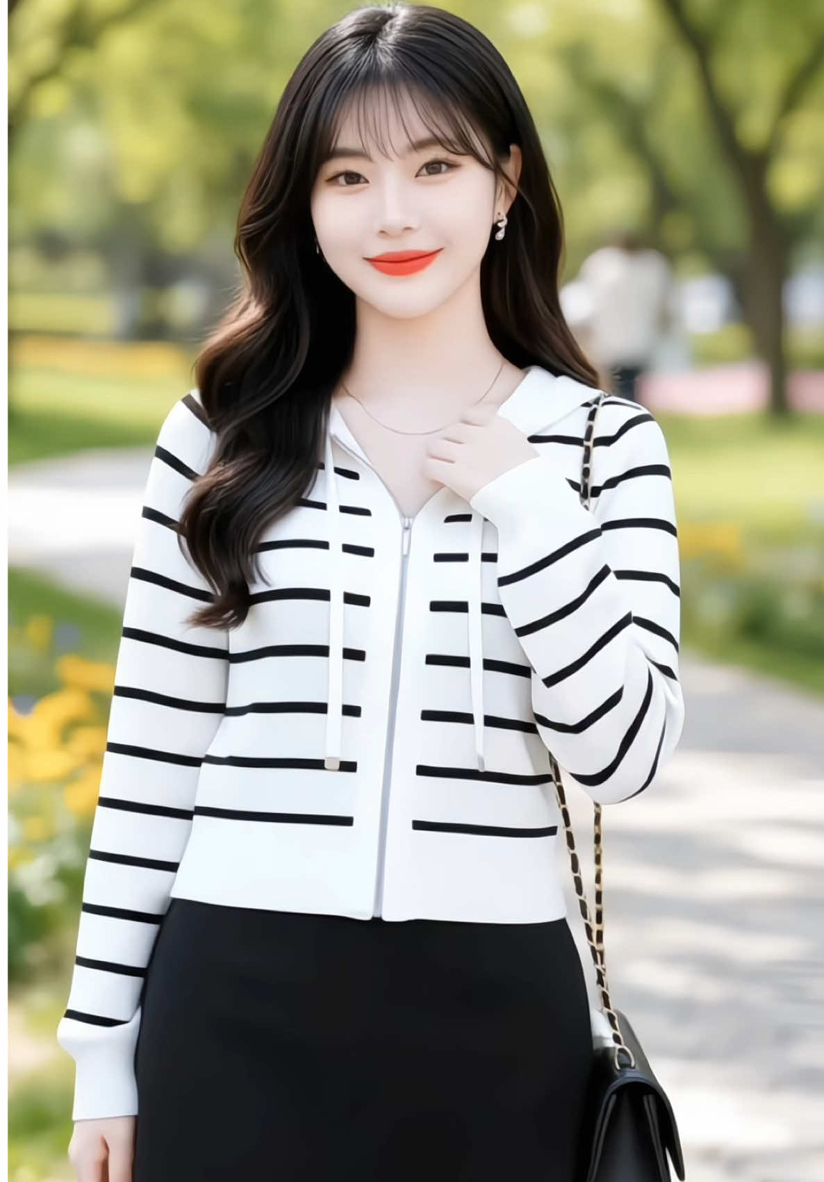 [MẪU MỚI ] Áo Khoác Sọc Mix Viền#aokhoac #aokhoacnu #aokhoacsocnu #aokhoacxinh #xuhuong 