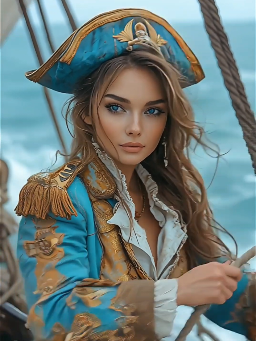 Blue sky treasure on board #piratesofthecaribbean #cosplays #creatorsearchinsights2025 #pirate #piracy 