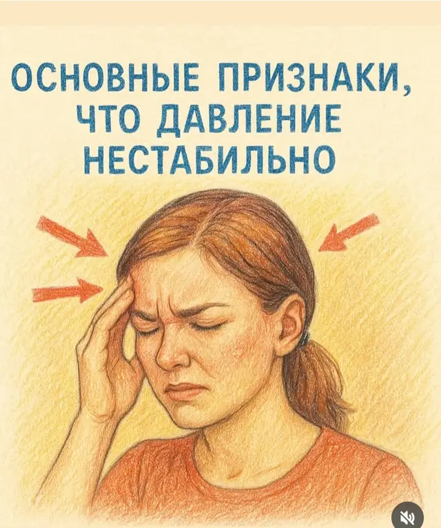 #здоровье #симптомы #профилактика #скачки давления