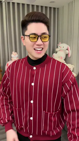 Áo khoác bomber Cardigan kẻ sọ