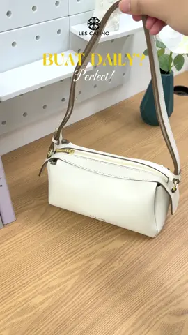 Tas yang cocok banget dipake sehari2 mau weekend ataupun weekday😍💞. #lescatino #fyp #taswanita #promo #lokalbrand 