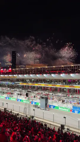 The Fireworks at @F1 Las Vegas hit different. #LasVegasGP 
