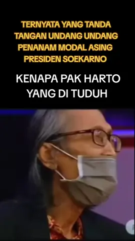 Ternyata yang tandang tangan Penanaman modal asing Soekarno  #fypシ゚ #fypシ゚viaral 