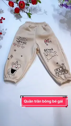 #quanaotreem quần nỉ bôngg bé gái#mevabe #thoitrangtreem #quannichobe #xuhuong 