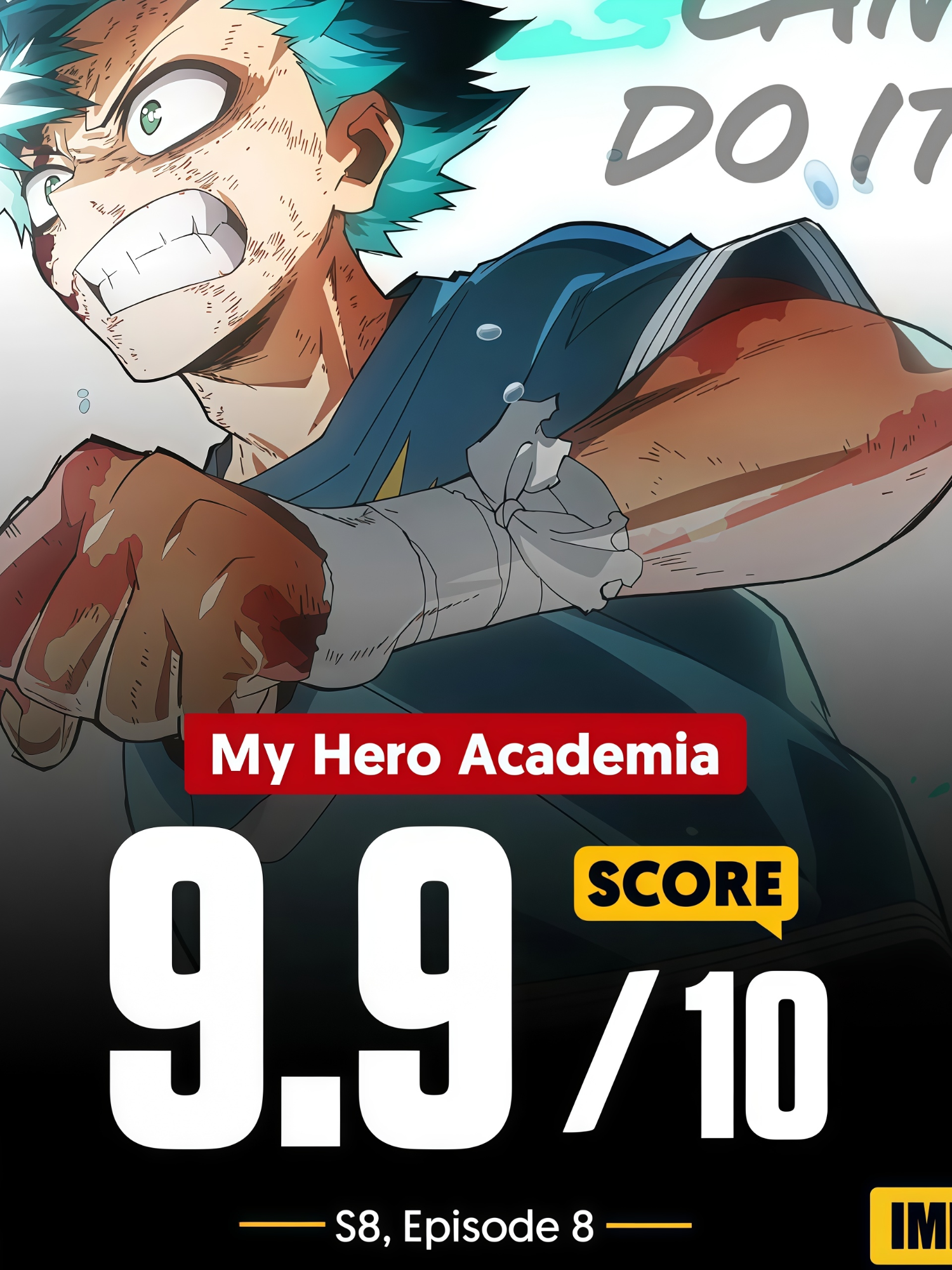 Absolute Cinema, eps 8 My Hero academia s8 mendapatkan rating 9,9 di IMDb ⭐ .  .  sc: anime news (ig) & IMDb #myheroacademia #deku #izukumidoriya #imdbtop100 #fyp #margakagenou