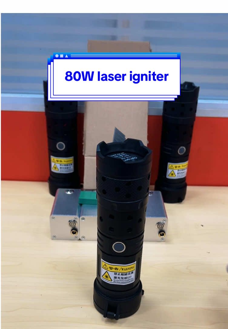 80W laser igniter#tiktok #laser #laserigniter #tools #DIY 