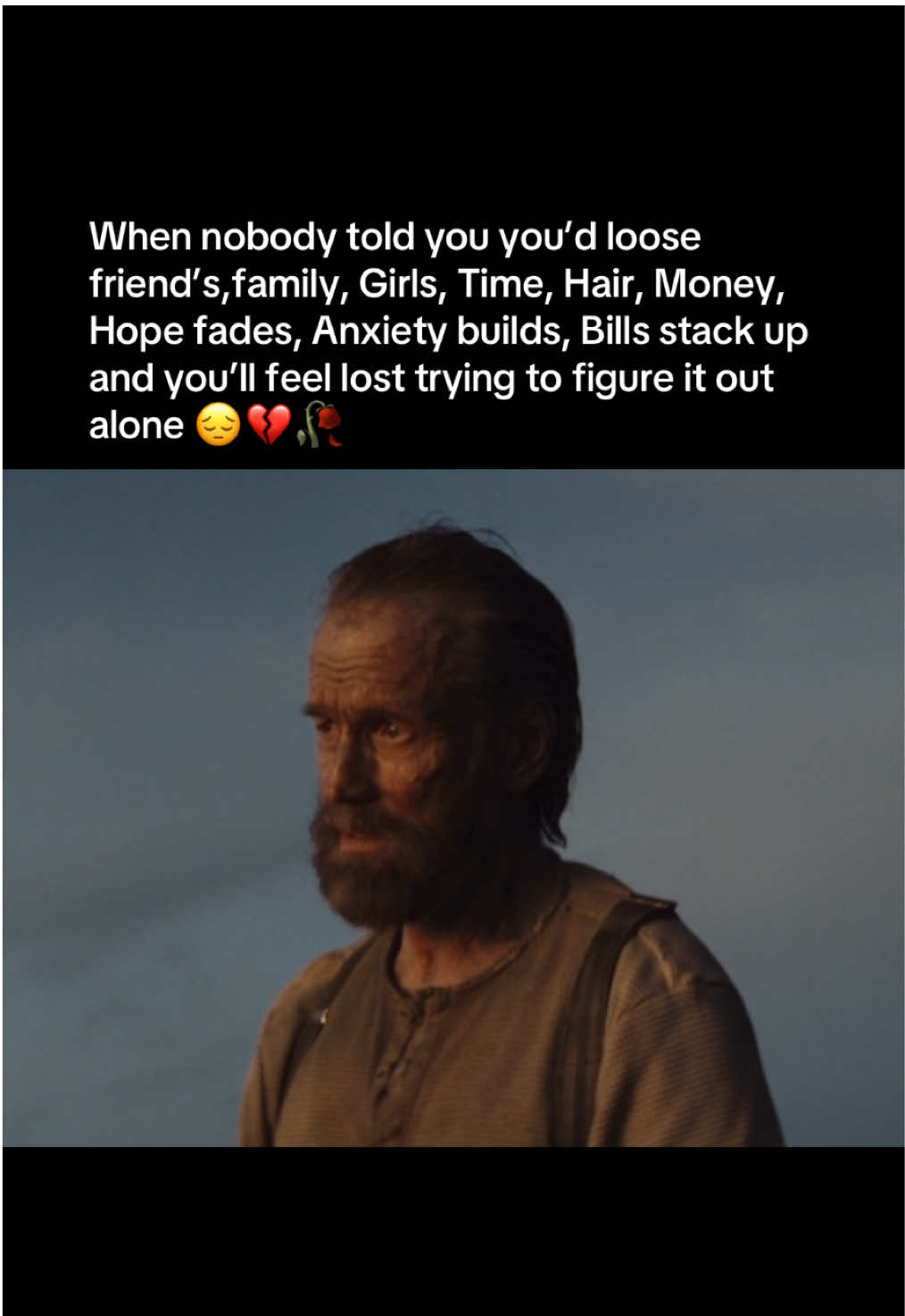 When nobody told you you…😔💔🥀 #SISU #Sad #SonyPicsPartner #Viral SISU Road to Revenge Out now in theathers 