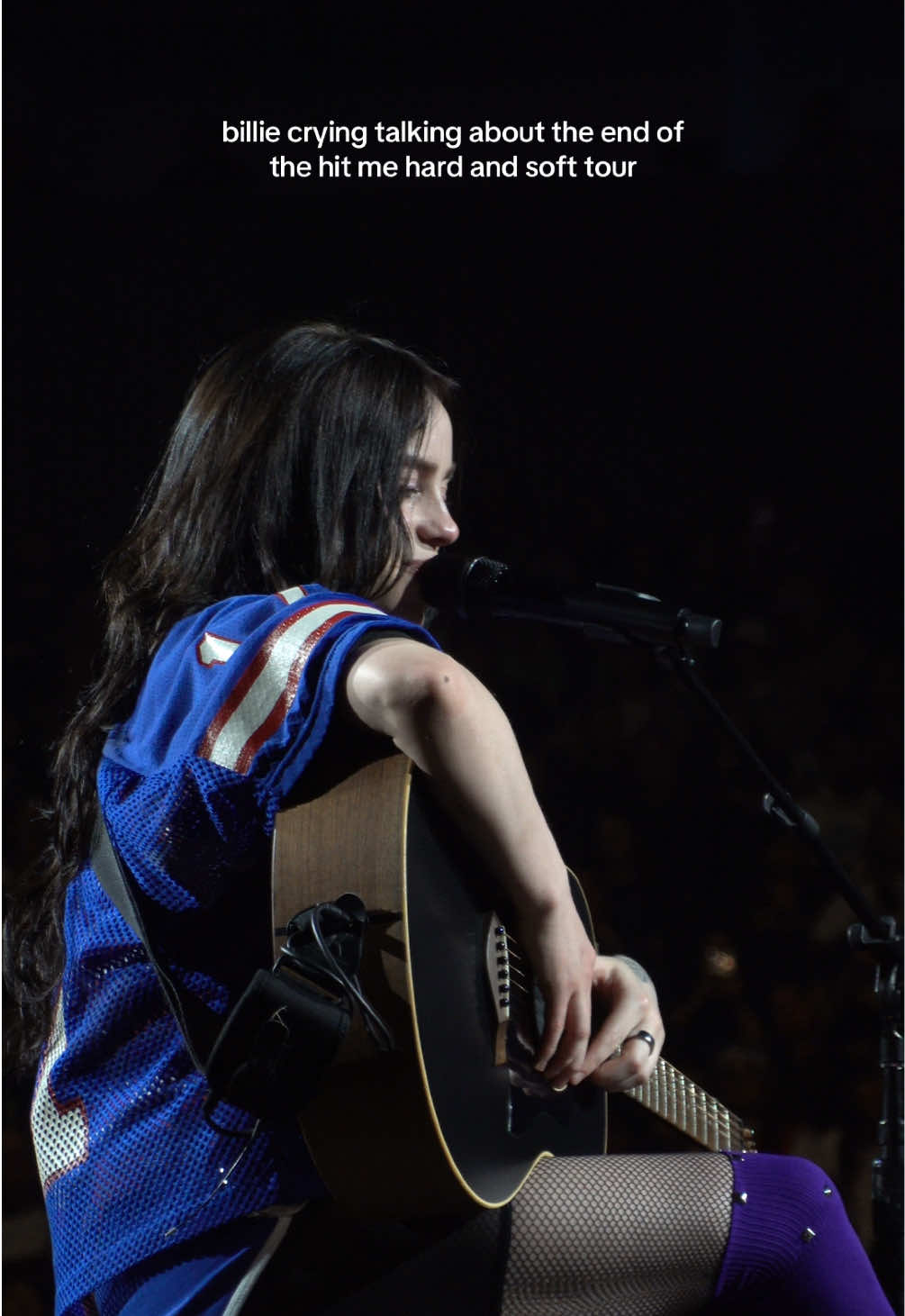 “tour didn’t used to be like this” #billieeilish #hitmehardandsofttour #hmhas #hmhastour #sanfrancisco 