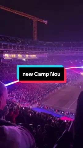 homecoming to the new Camp Nou - spoiler alert :) #spotifycampnou #fcbarcelona #culers #bcn #campnou 