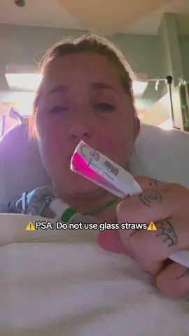 SEND THIS to anyone you know who uses glass straws! If youre using them TOSS THEM OUT. Not worth it. #glassstraws #glassstraw #glass #straw #emergency 
