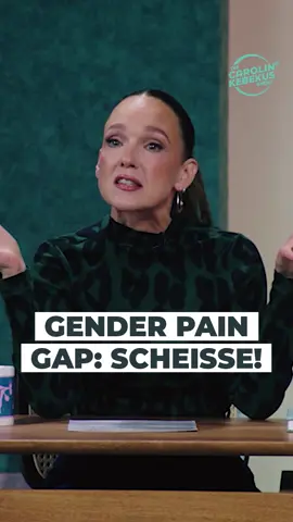 Als würde der ganze emotionale Schmerz nicht schon reichen, kommt der Gender Pain Gap noch oben drauf. #carolinkebekus bringt auf den Punkt, was wir alle denken: Alles scheiße! Aber keine Sorge, wir haben für euch das beste Schmerzmittel: die neue Folge der Carolin Kebekus Show in der @ardmediathek!
