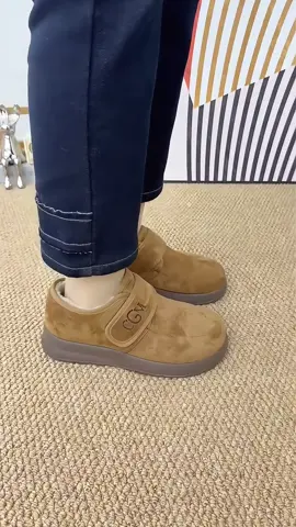 Giày lót lông da lộn #giaynu #giaydep #giaylong #giaynuxinh #xuhuong 