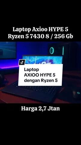 Laptop Axis HYPE RYZEN 5 dengan spesifikasi kencang di kelasnya #laptopgaming #laptopdeals #laptopmurah #axioohype #laptop 