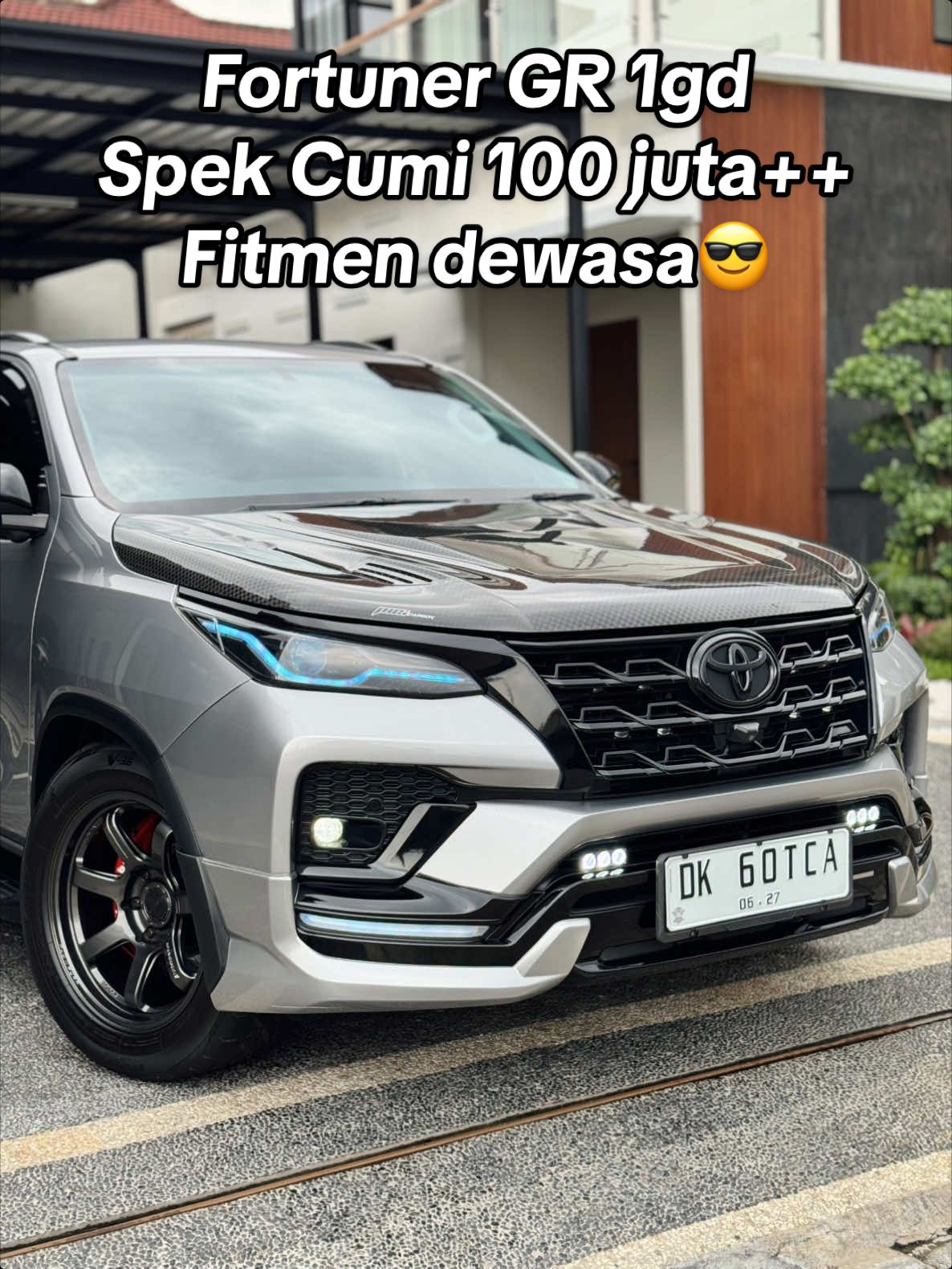 For Sale ‼️ Toyota Fortuner GR 2.8 AT 4x2 Rare Colour *MODS 100 juta++ -2.800cc Turbo Diesel  -Tahun 2022  -Trasmisi otomatis  -Kilometer 40 ribu -Asli Bali Dari Tangan Pertama  -Nopol Pilihan 2 Angka -Rare Colour  -Full Set Kunci keyless 2 buah  -Buku Servis Komplit  -Servis Record Bengkel Resmi  -Bpkb stnk faktur komplit, pajak on -Jaminan Bebas Tabrak dan Banjir  -Cari Mobil Bagus Pasti DEAL!!! -Bawaan Mobil Super nyaman (fitmen dewasa) *MODS 100 juta++ (ORIGINAL TERSIMPAN RAPI) -Velg Lenso Venom Ori + Ban Kinto Baru  -BBK + Disk Breake Brembo Depan Blakang -Shock Breaker Propender  -Lampu2 & Mini Projie saber  -Hood MCI Karbon  -Delete Chrome  -Mesin Standar Remap  -DLL Tlp / wa : 082144234128  Alamat : Jalan Gatsu Timur no 28 Denpasar Bali #fyp #mobilbekasberkualitas #fortuner #fortunergr #cumidarat 