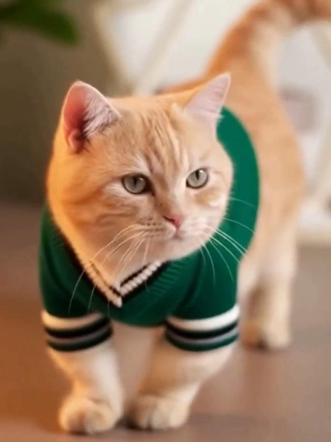 เสื้อสเวตเตอร์แมวหล่อๆรับหน้าหนาวมาแล้วครับ #เสื้อแมว #เสื้อแมวน่ารัก #เสื้อกันหนาวสัตว์เลี้ยง #ชุดแมว #สเวตเตอร์แมว 