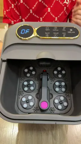 Bồn ngâm chân Delux làm ấm massage dễ ngủ #bonngamchan #bonmassagechan #nhanuytin88 