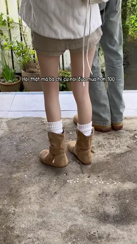 Ôi thôi chết hơn trăm thật 😲 #boot #giayboot #bootngan #giaynu #giay 
