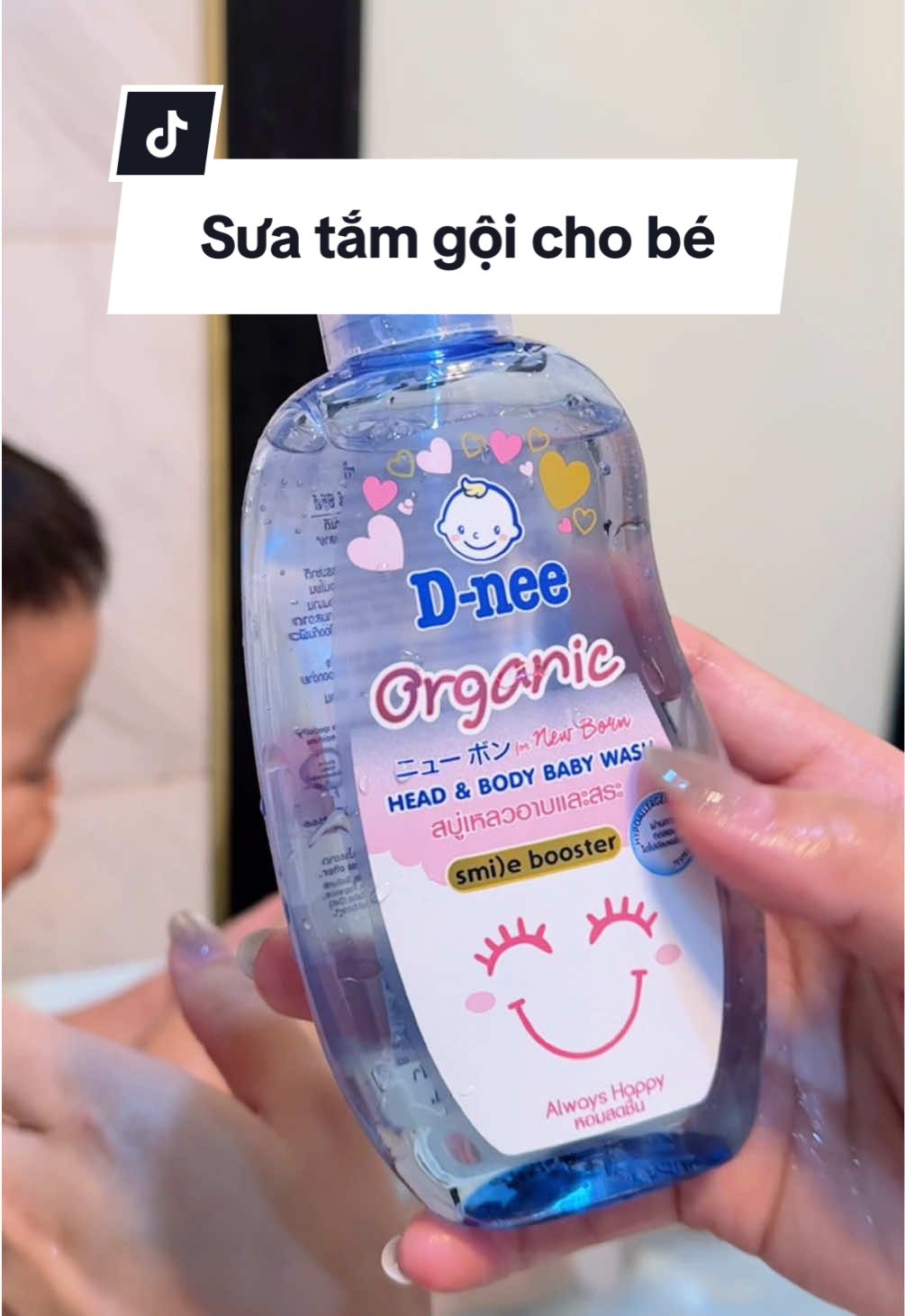 Sữa tắm Dnee xanh dương này siêu thơm luôn í #suatamgoichobe #suatamgoidnee #dnee #mebeerriviuuu 