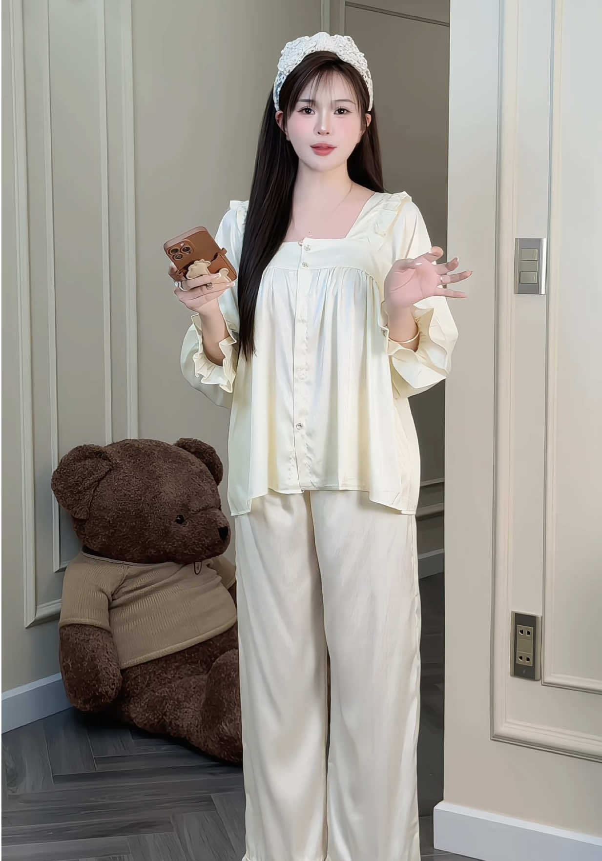 Đồ bộ dễ thương #champhanriview #pijama 