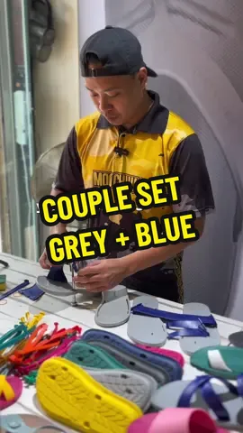 Couple Set 😍 #sandalcustomise #sandalviral #moochuu #fyp #customise 