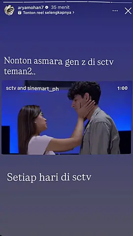 para cast ngajak kita nonton agz nih, yuk nonton di tv!!🥺🖤 [Asmara Gen Z Hanya Di Sctv Jam 16.55 WIB] #agz #asmaragenz #sctv @SCTV 