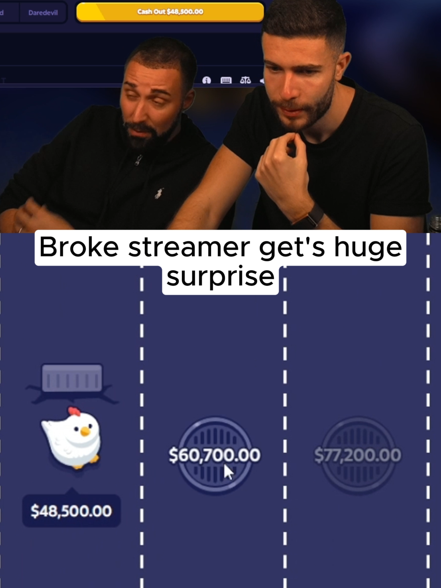 Broke streamer get's huge surprise #fyp #foryou #clips #viral