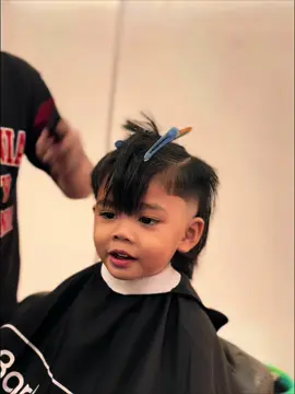 Terbayang2 🫶🏻 #babymullet #mullethaircut #aalihayyanoutfit #babyhair #babystyle 