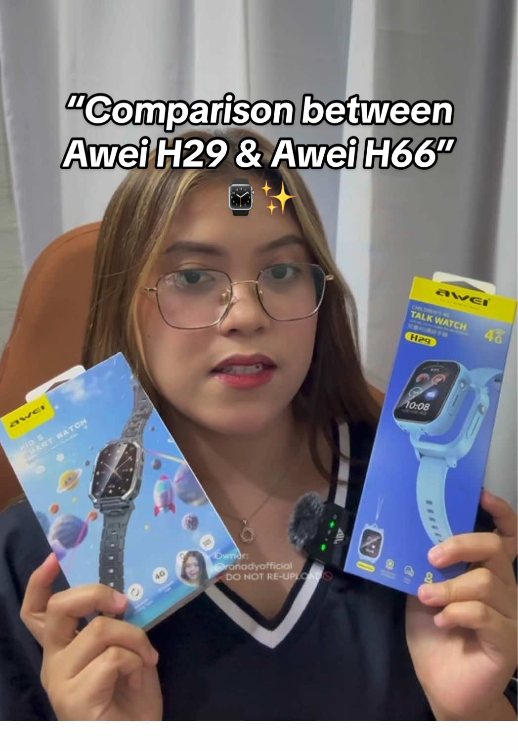 “Comparison between Awei H29 & Awei H66”⌚️✨ #awei #kidssmartwatch #smartwatchforkids #smartwatch #fyp 