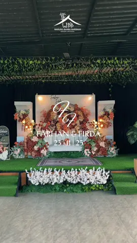 Selamat wedding untuk Firda & Farhan 🤍 Semoga menjadi pasangan yang sakinah, mawaddah, warahmah. Terima kasih telah mempercayakan momen bahagia ini bersama kami di Warung Bambu Barokah ✨ Kalian juga bisa wujudkan acara spesial di Warung Bambu Barokah. Yuk, booking tanggal dari sekarang! #warungbambubarokah #weddingblitar #venueblitar #tamanindah #resepsiperjamuan 