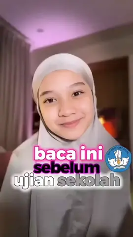 Baca ini sebelum ujian!! @yurizasisters 🤍