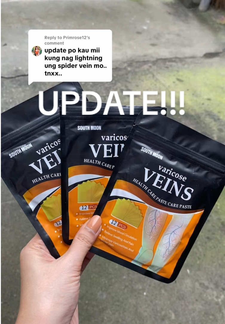 Replying to @Primrose12 yezzz tuloy tuloy lang sis sa paggamit. #spiderveinstreatment  #varicosetreatment 