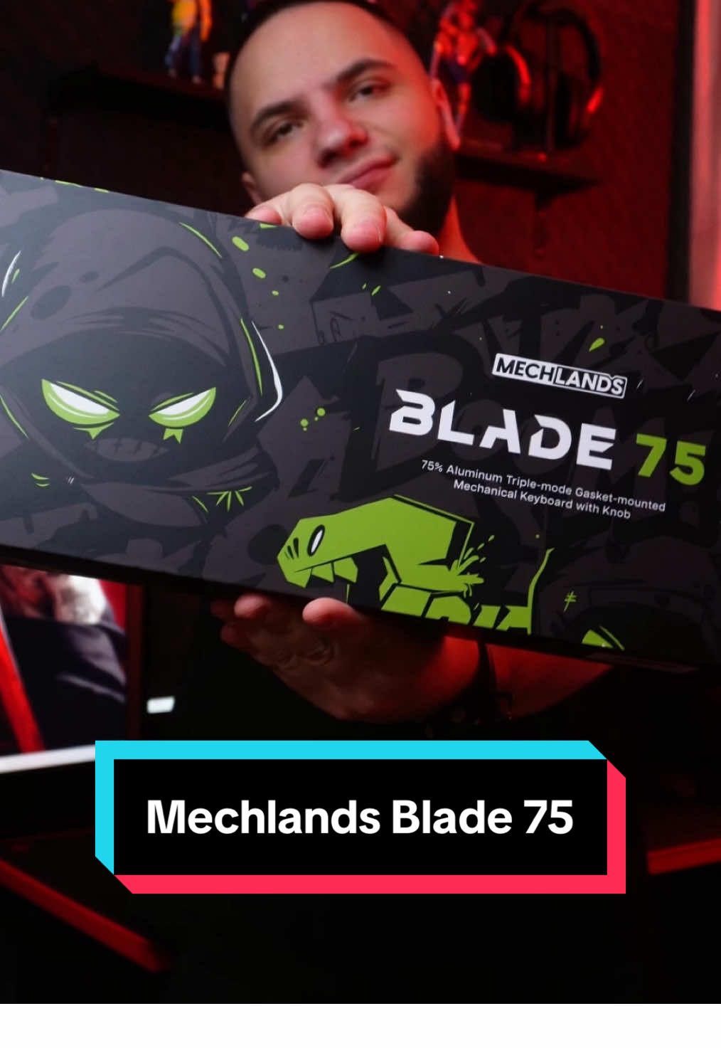 Обзор на клавиатуру Mechlands Blade 75  @mechlands  #клавиатура #techtok #пк #СетапГеймера #девайсы 