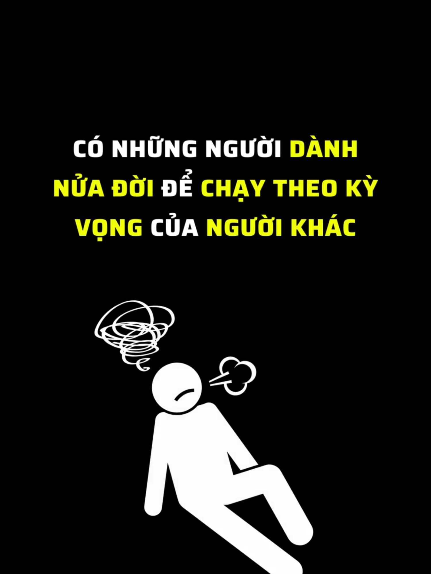 Có những người dành nửa đời để chạy theo kỳ vọng của người khác #imnottired #sach #book #lendinhnuimotiembanhmi