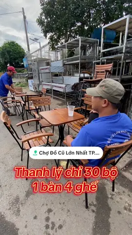 Thanh lý chỉ 30 bộ 1 bàn 4 ghế #chodocu #thanhly #Fansipan #ngatuga #banghethanhly 