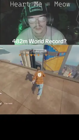 482 World Record Drxko Wall Ride Pixel Gap! We aren’t even done yet😅#fypシ #skate4 #skate3 #skategap