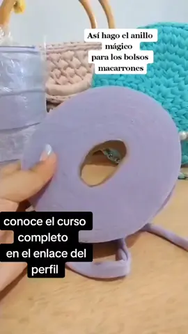 como se hace el nudo mágico de crochet  #nudomagico #tejeracrochet #trapillo #bolsostejidos #Recuerdos 
