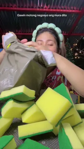 Kahit weekly ka magpalit ng sponge pwede na kasi mura lang pala dito #sponge #dishwashing #spongefoam #negosyoidea 
