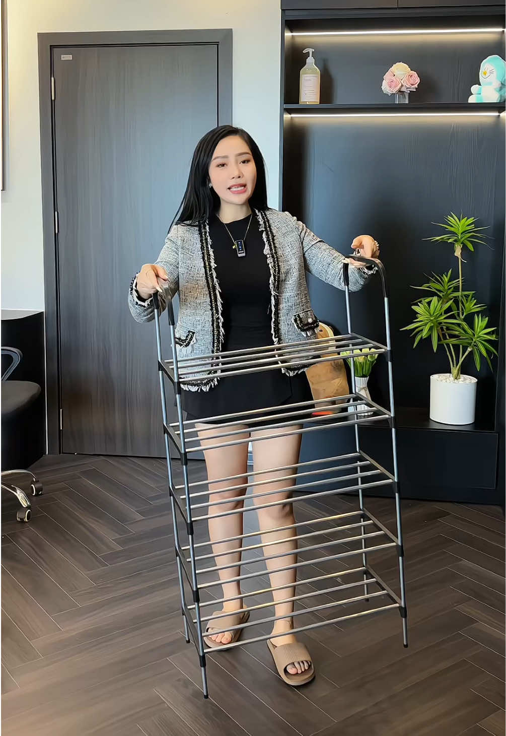 Kệ giày dép 5 tầng inox #kegiaydep #kegiaydepdanang #giadungtienich 