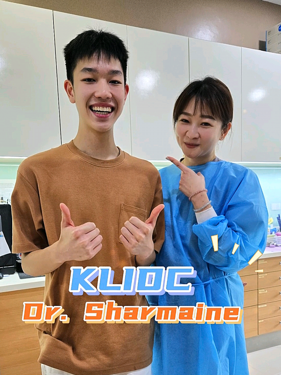 两年的时间，Lucas绑牙的修正疗程完毕啦，笑容也充满自信啦 哈哈哈哈