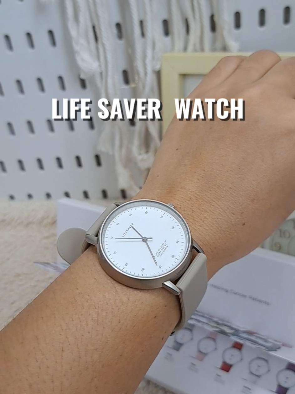 may bagong relo ka na, nakatulong ka pa #lovehopefaithwatch #lifesaverwatch #relo  #watchformen #watchforwomen 