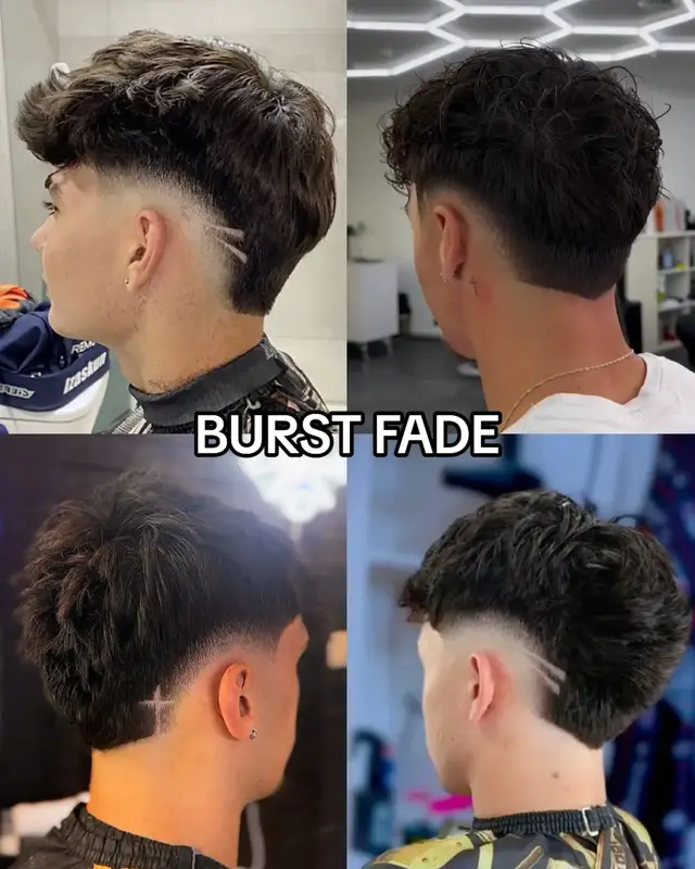 BURST FADE RECOMMENDATION!!!! #burstfade #crewcut #blowout #barber #fringe 