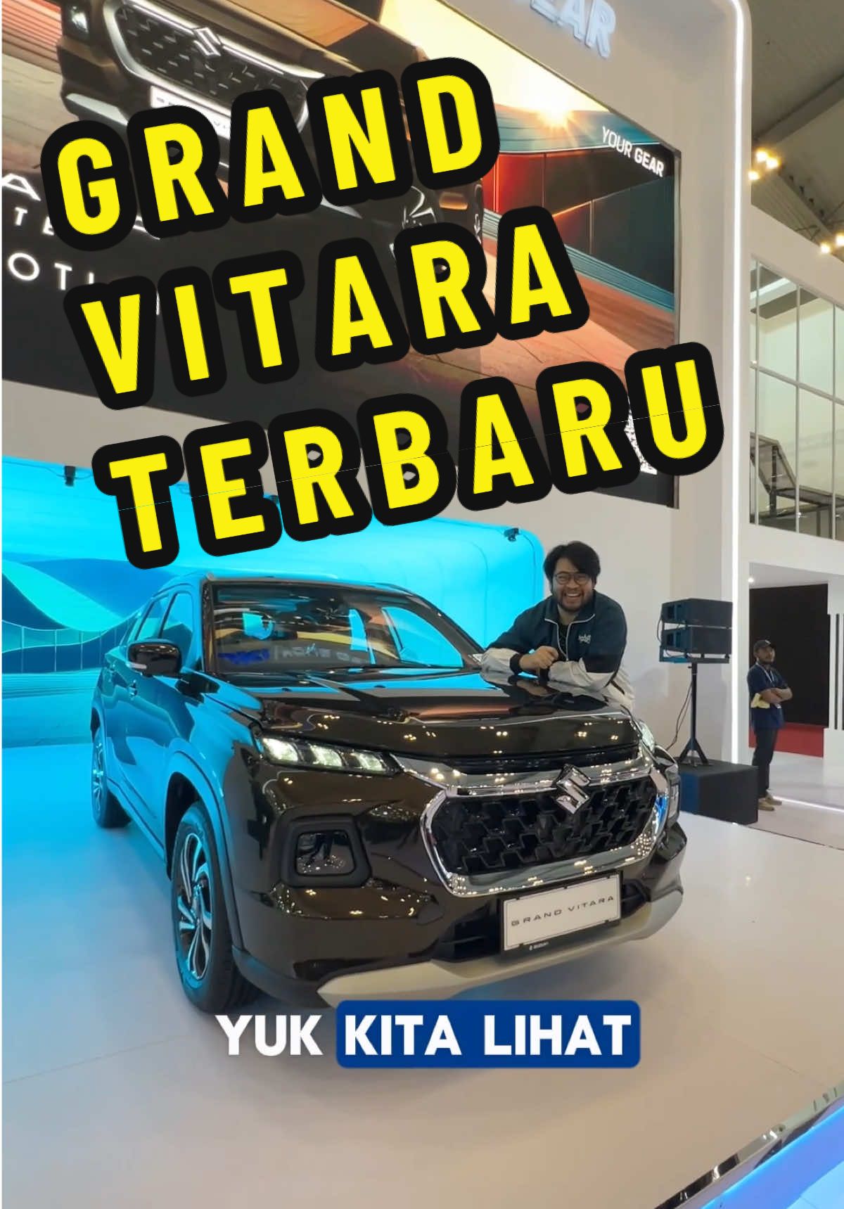 Suzuki Grand Vitara baru aja launch  di GJAW 2025 guys! Wah langsung aja nih kita cek apa aja sih yang baru ya kan. Memang Suzuki Grand Vitara itu dari dulu udah terkenal sebagai mobil yang tangguh, andal, dan pastinya nyaman. Nah, penyegaran baru ini bikin dia makin relevan nih. Yuk mampir ke booth Suzuki di GJAW 2025 di ICE BSD sampai tanggal 30 November 2025. @Suzuki Indonesia 