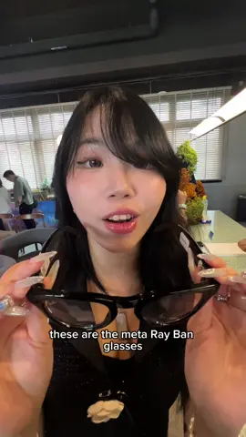 Omg the NEW META RAY BAN GLASSES ARE SO COOL????  #tiktoksg #fyp #diabeticcreator 